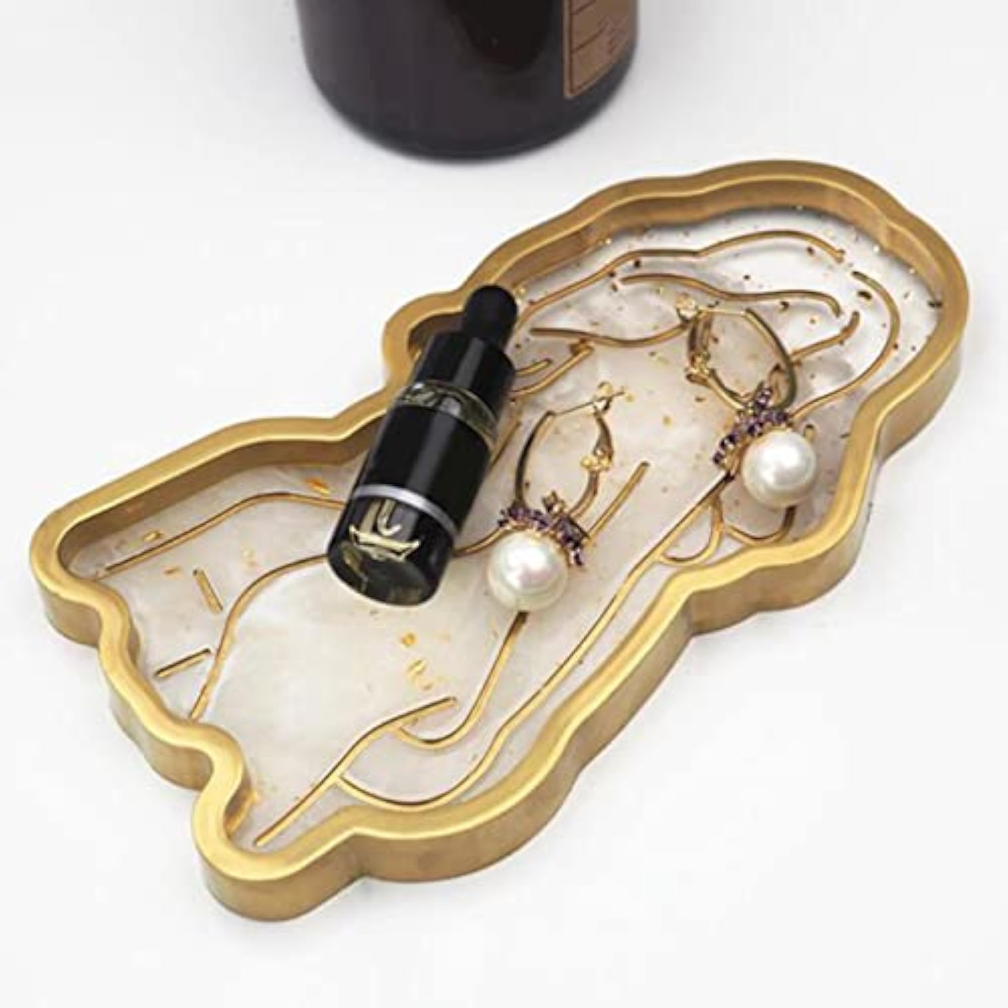 DIY Silicone Epoxy Resin Coaster Mold Jewelry Mould Set