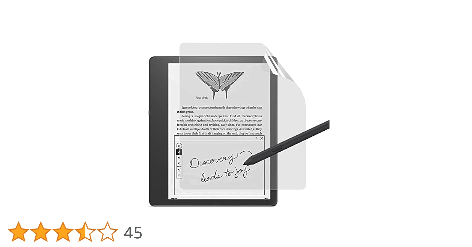 Amazon.co.jp: Kindle Scribe 用 フィルム ペーパーライク