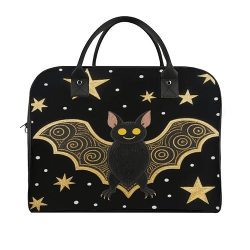 Bolso de mano de nylon FekiLoot con cierre y bandolera ajustable miniatura 3