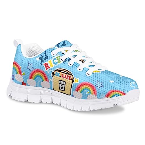Flashideas Sneaker for Kids Boys Running Tennis Shoes Lightweight Comfortable Breathable Athletic Walking Shoes