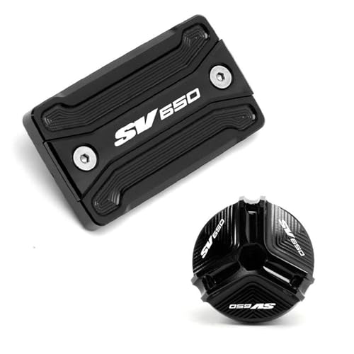�I�[�g�o�C CNC �t�����g�u���[�L�t���[�h���U�[�o�[�J�o�[ For SV650 X/S/A SV 650 1999-2022 SV1000 �G���W���I�C���v���O�t�B���[�L���b�v �I�[�g�o�C �u���[�L ���U�[�o�[ �L���b�v(��,A Set)