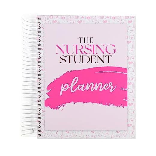 Nurse Sugar| The Nursing Student Planner | Daily “UNDATED” Planner for Nursing Students