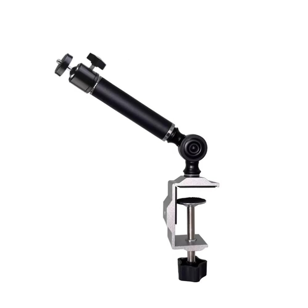 LJHFG63KUYT Projector stand Desktop Horizontal Fixed Bracket Projector Bedside Shelf Clip-on Stand Adjustable Home Cinema(Small)