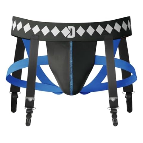 Diamond MMA Hockey Garter Belt - Shift-Proof Groin Protection for Hockey Players & Goalies (Medium) Cover