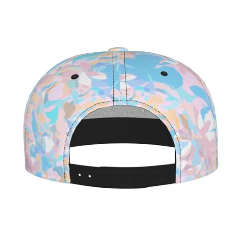 Gorgeous Camouflage Pattern Fashion Flat Brim Baseball Cap â€“ Stylish Unisex Cap with All-Over Print Design â€“ Breathable Lightweight Hat for Daily Wear, Outdoor Activities, and Travel4