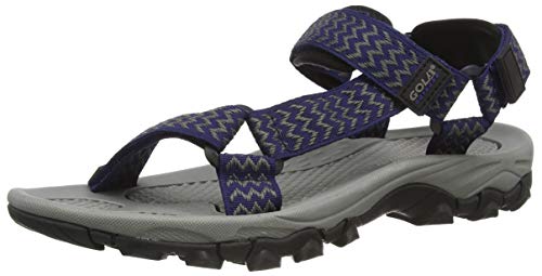 Gola Blaze, Sandalias de Senderismo Hombre, Azul (Navy/Grey Ex), 44 EU