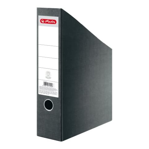 Herlitz Fibra de madera A4 Revista Rack - Gris Cover