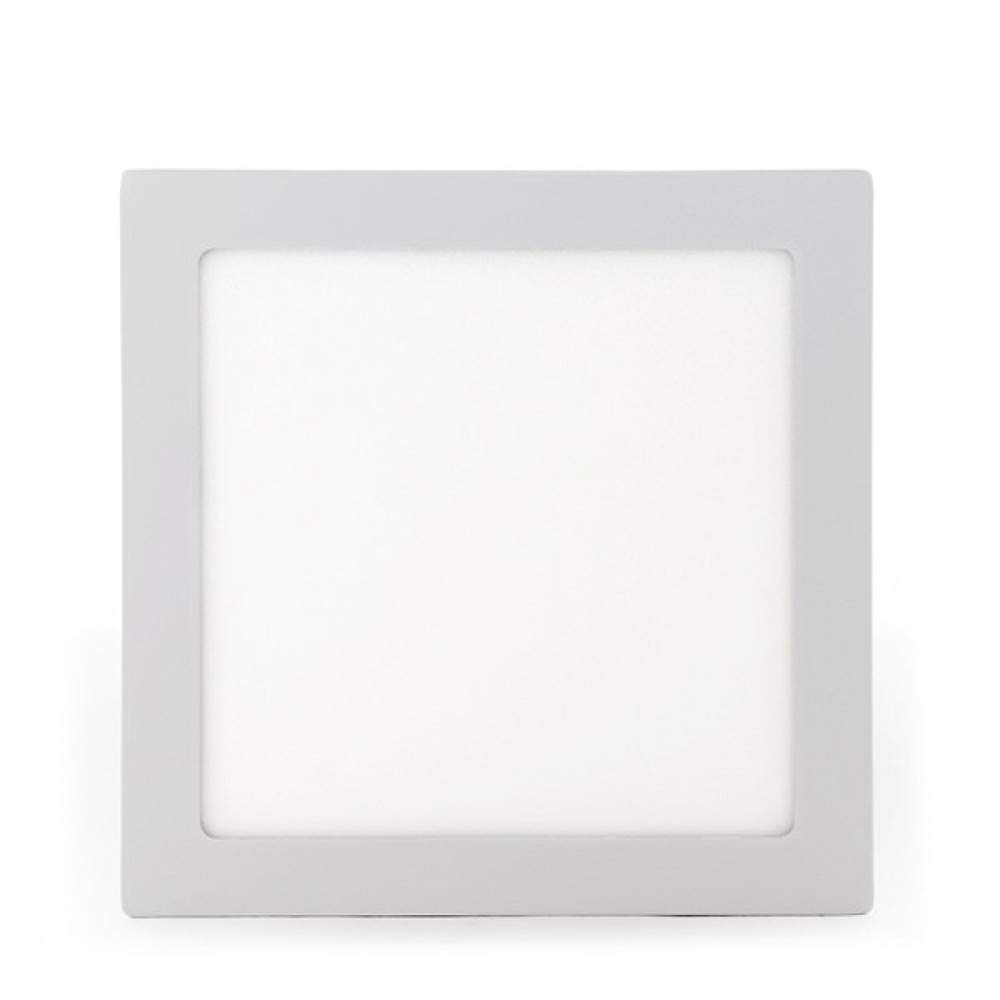 Plafón LED 12W 800Lm 6000ºK Cuadrado 40.000H [GR-MZMD02-12W-CW] | Greenice