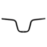 RiToEasysports Mountain Bike Handlebar, 25.4mm Diameter 580mm Extra Long Handlebar Aluminum Alloy Folding Road Bike Riser Bar