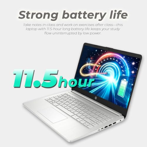 Image of HP Everyday Slim Laptop • Microsoft Office 365 Included • Intel N150 CPU • 128GB SSD • Long Battery Life • Copilot AI • Windows 11