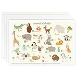 Babebay Disposable Stick-on Placemats 60 Pack for Baby & Kids & Toddler, Sticky Placemats Restaurant Table Mats 12