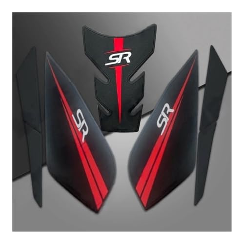 Autocollants de Protection Réservoir en Caoutchouc Durable pour Moto 450SR