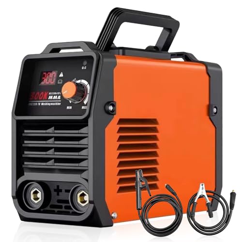 300 A IGBT Inverter MMA, soldadora de electrodos 220 V con arranque en caliente, fuerza de arco y antiadherencia, regulación digital de bucle cerrado, electrodos de 2,0 – 3,2 mm, para bricolaje y