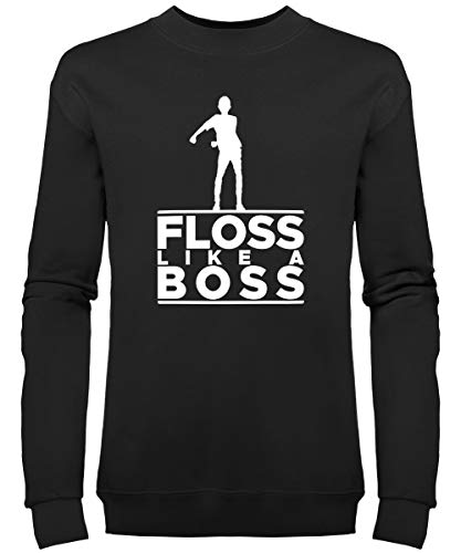 laylawson Enfants Floss Like A Boss Sauteur (9-10 Ans, Noir)