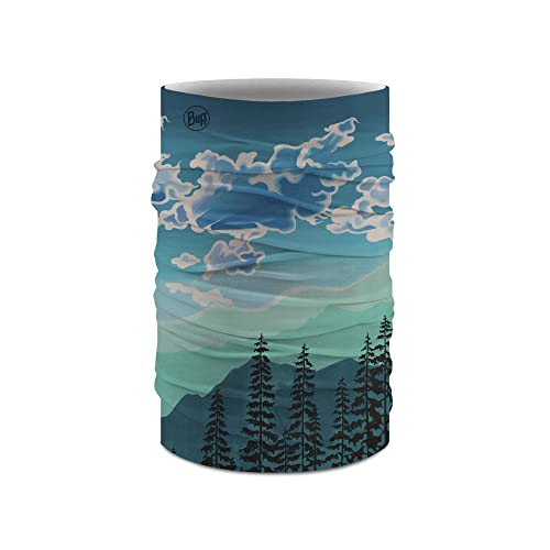 Image of BUFF Original EcoStretch Neck Gaiter, UPF 50 Sun Protection, Breathable, Versatile, Quick Dry, Multi-Colored, Adult Size