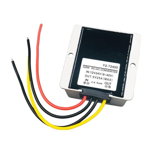 Convertisseur 12V 24V to 5V 25A : Régulateur de tension pour voiture et camion