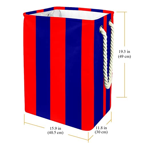 Panier linge de rangement rayures poignée durable de chambre - 4