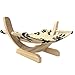 Produktbild Sortim Katze Hängematte Bett Atumungsaktiv Holz Rest Schlaf Weich Komfortable Haustiere Liefert Atumungsaktiv, Weich, Komfortable - Gelb, 1