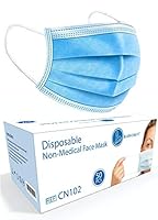 Algopix Similar Product 8 - Blue Shoe Guys Face Mask Disposable for
