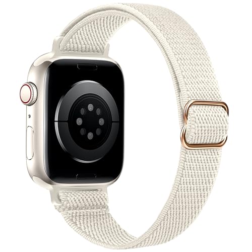 Wipalor Glitzer Metall iWatch Armband Kompatibel für Apple W