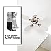 PRETYZOOM Ceiling Fan Mounting Tool - Universal Pipe Clamp - Pulley System - Multi Color - 7.00X4.70X3.20CM