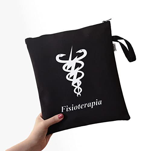 Porta Jaleco necessaire organizador bolsa unissex - Diversas Profissões (FISIOTERAPIA)