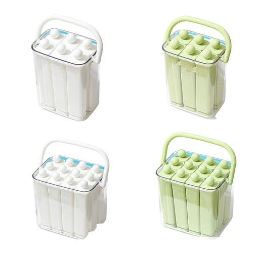 Molde para barras largas de hielo, bandeja de cubitos miniatura 3