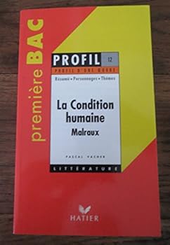Paperback Malraux: La condition humaine [French] Book