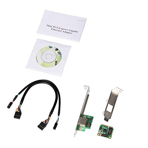 Mini PCI-Express Gigabit Ethernet 1000M Rj45 LAN Network Adapter Card Win 8/10 miniatura 2