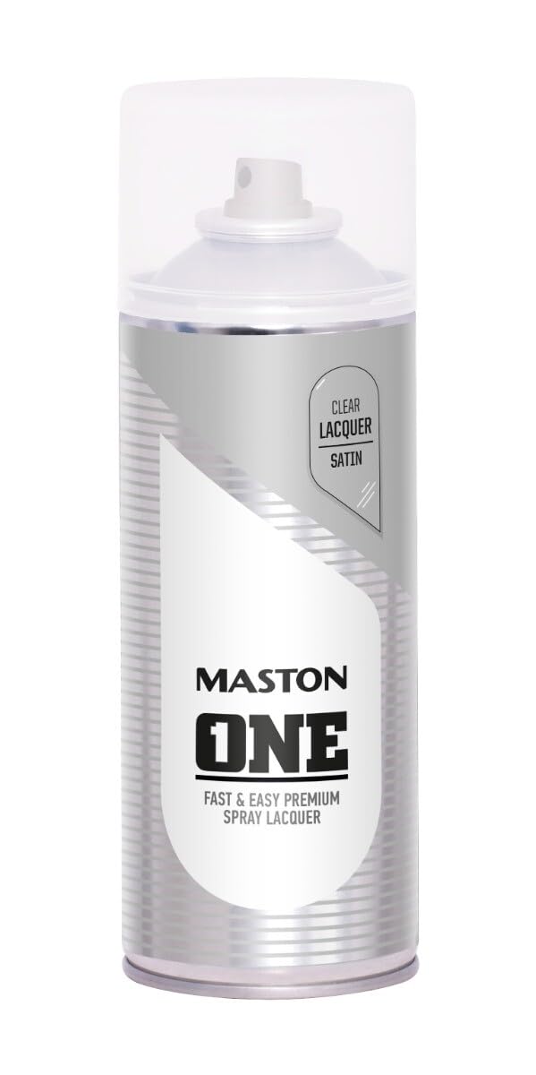 MASTON One Spuitlak Blank Lak Zijdeglans 400 ml