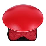 Ciieeo Rhythmus Fingershaker aus Robustem Material Kleiner Roter Fingershaker für Ukulele Afrikanische Trommel Begleitung Leicht und Vielseitig für Musikunterricht und Auftritte