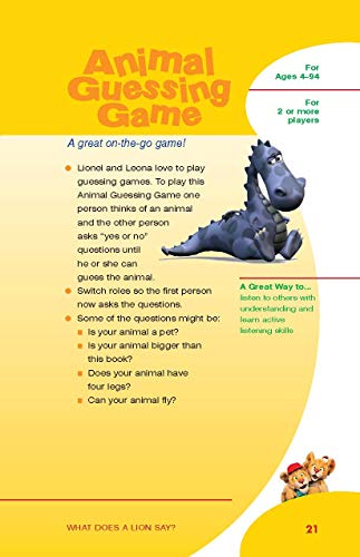 What Does a Lion Say?: And Other Playful Language Games (Between the Lions) - Image 10