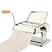 Handmade 3-in-1 Stainless Steel Pasta Maker | Adjustable Width Pasta Cutter | Manual Kitchen Utensil | Suitable for All Households