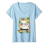 london exotic food Rio Design Graphic - Camiseta Exotic Rio - Camiseta Camiseta Cuello V