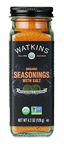 Watkins Gourmet Organic Spice Jar, Seasonings With Salt, 4.2 Oz image 4