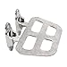 SHENGHUISS Large Folding Mast Step Safety Stainless Steel 316 Side Steps with Diamond Tread Pattern for Climbing High Places of Boat,Yacht,Car,Rv,Truck,Trailer,Transom