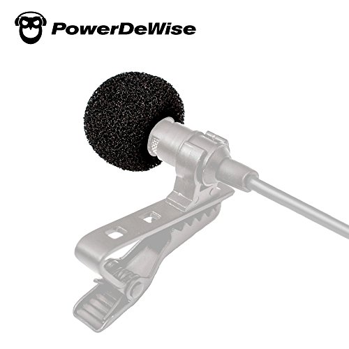 Lavalier Microphone Windscreen - Foam Windscreen - Lapel Microphone Windscreen - Foam Mic Cover - Lapel Microphone Windscreen - Microphone Pop Filter - Headset Microphone Windscreen