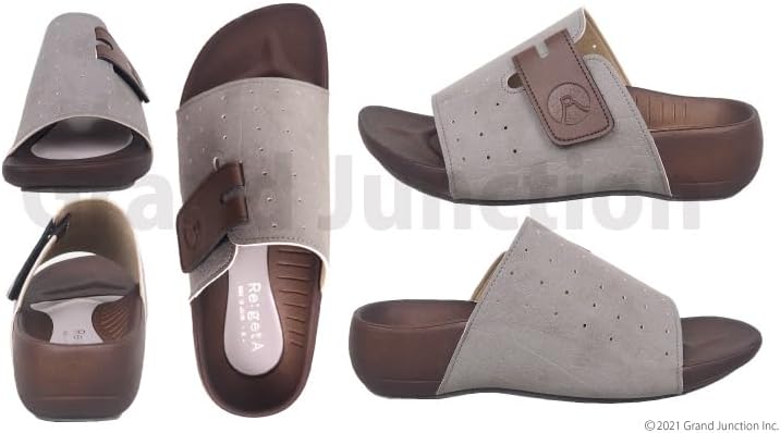 星降る夜 カルガモ親子の散歩 オイルパステル画 海の風景原画ハガキ