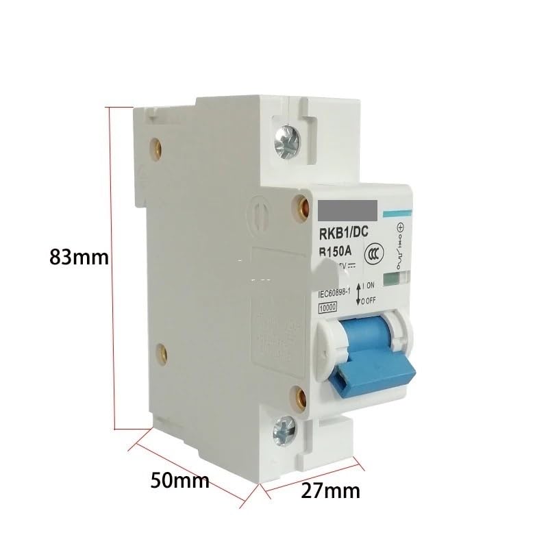 Interruttore Magnetotermico Interruttore automatico MCB DC 1P/2P 12V 24V 36V 48V 60V 72V 96V 120V 100A 125A 150A 200A 250A(2P,200A)