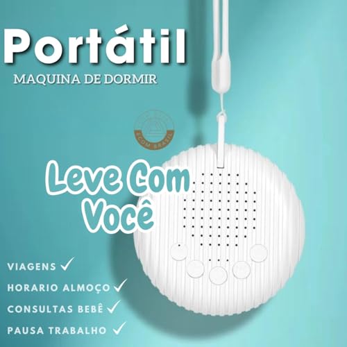 Aparelho Ruído Branco Bebê Som Relaxante
