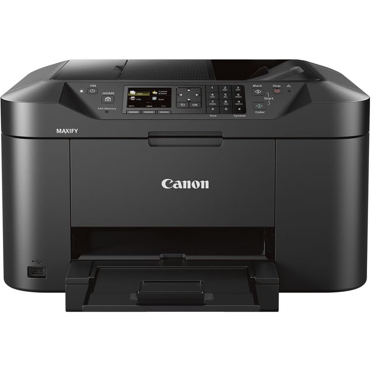 Image of Canon MAXIFY MB2120 Wireless Home Office All-in-One Inkjet Printer for Home Office, Small Business, Labels and Efficient Wireless Printing (0959C002) + Printer Cable + Cleaning Kit + More (7pc Bundle)