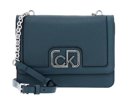 Sac à rabat Calvin Klein turquoise avec bandoulière amovible