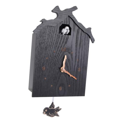 Horloge murale bois carillon Cabilock salon décoration maison