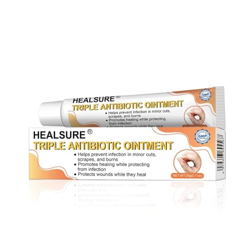 Crema cicatrizante de heridas-20g, Hypoallergenic,Vegan,Adecuado para abrasiones, cortes y quemaduras