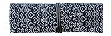 1 X Saki P-661 Roll Pen Case with Traditional Japanese Fabric - Navy