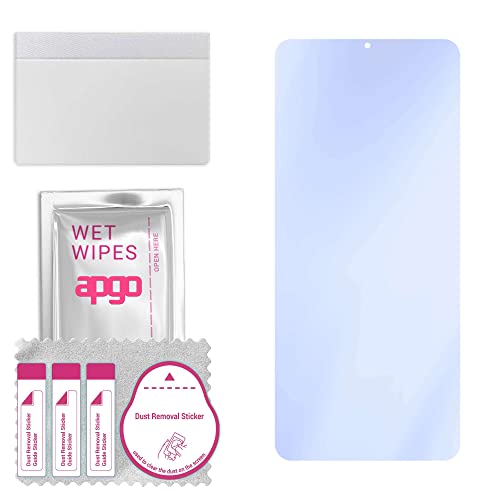 apgo Protector de pantalla Hybrid Glass 9H para Oppo A55 4G