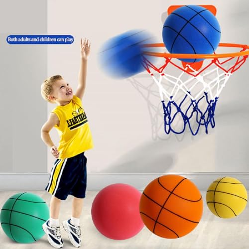 The Original Silent Basketball 2.0, Super Silent Sports Basketball Size 7/5/3, A Silent Basketball Dribbling Indoor, Foam Basketball Dribbling Indoor No Noise - Image 7