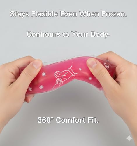 Image of Postpartum Ice Pack, Perineal Cooling Pad, Pink