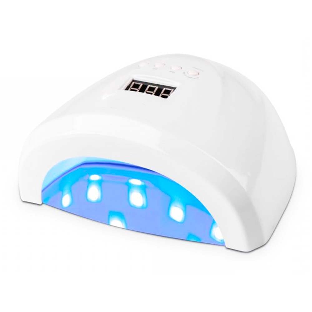GC GLOBALCOMMERCE Lampada UV Unghie Led con Display 48W con Timer e sensore per Manicure unghie ricostruzione