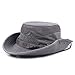 KeepSa Baumwolle Sonnenhut Herren Sommerhut UV Schutz Wanderhut Fischerhut Trekking Faltbar SafariHut mit Kinnband Outdoor Buschhut Hiking Bucket Hat